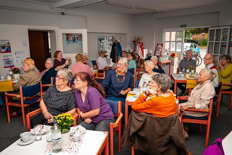 Teilnehmer beim Quiz