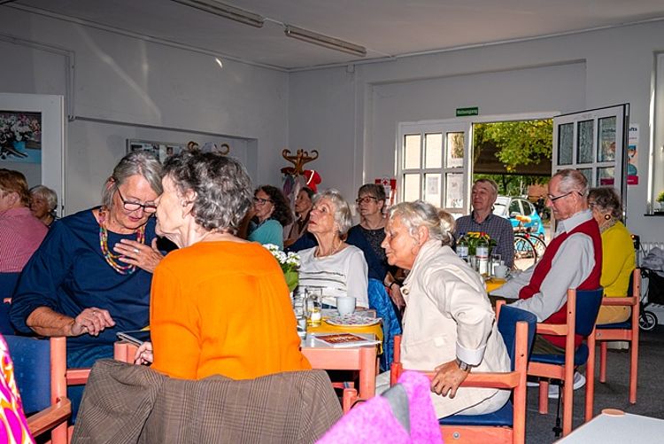 Teilnehmer beim Quiz